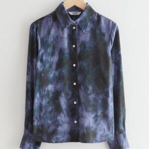 & Other Stories Silk Blouse (Size S)